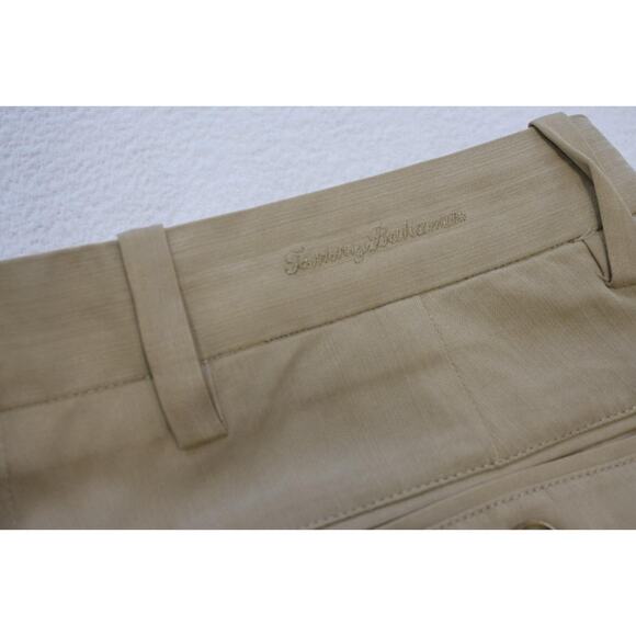 Tommy Bahama Silk Rayon Hawaiian Pants Pleated Front Beige Mens Sz 34 x 34 - Picture 9 of 9